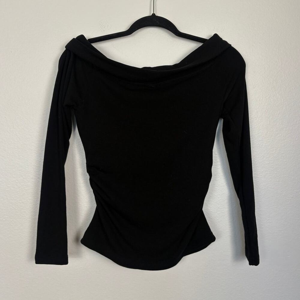 OGL Off the Shoulder WaxWarm Sweater Blouse Small